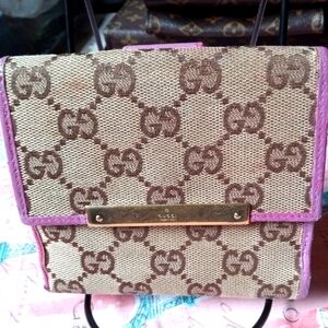 Pink Gucci wallet